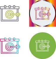 Target Icon Design vector
