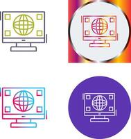 Worldwide Icon Design vector