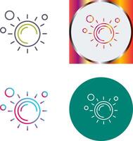 Sun Icon Design vector