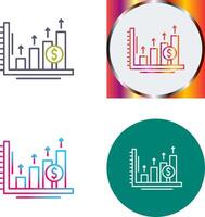 Profit Icon Design vector