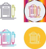 Contract Icon Design vector