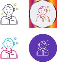 Employee Icon Design vector