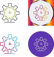 Time Management Icon Design vector