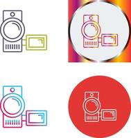 Recorder Icon Design vector