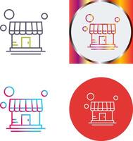 Store Icon Design vector