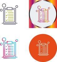 List Icon Design vector