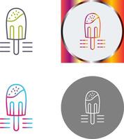 Popsicle Icon Design vector