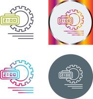 Time Management Icon Design vector
