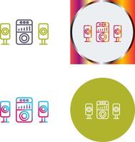 Sound System Icon Design vector