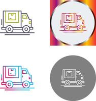 Delivery Truck Icon Design vector