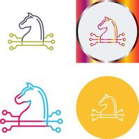 Trojan Icon Design vector