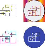 Kitchen Icon Design vector