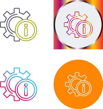 diseño de icono de configuración vector