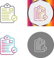 Secure Notepad Icon Design vector