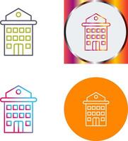 Hotell Icon Design vector