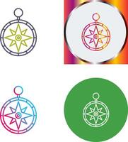 Compass Icon Design vector