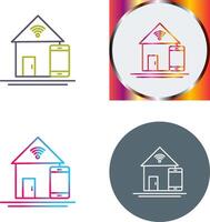 Home Automation Icon Design vector