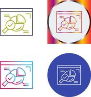 Research Icon Design vector