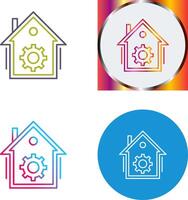 Home Automation Icon Design vector