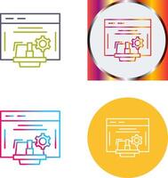 Engineering Icon Design vector