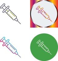 Injection Icon Design vector
