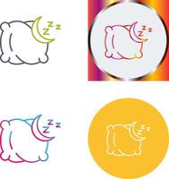 Pillow Icon Design vector