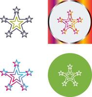 Star Icon Design vector