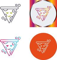 diseño de icono de pizza vector