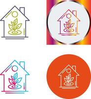 Plant Icon Design vector