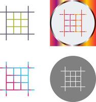 Square Layout Icon Design vector
