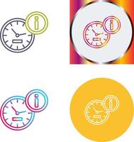 Clock Icon Design vector