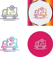 Delivery Truck Icon Design vector