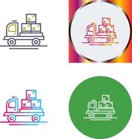 Delivery Truck Icon Design vector