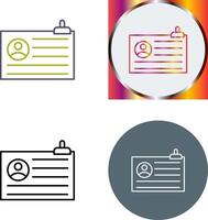 Account Icon Design vector