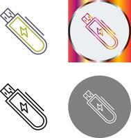 Usb Icon Design vector