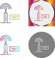 Signal Icon Design vector