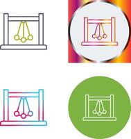 Pendulum Icon Design vector