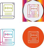 Math Icon Design vector