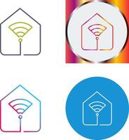 diseño de icono wifi vector