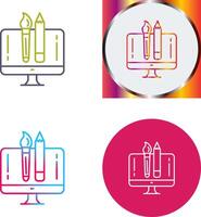 Creatie Design Icon Design vector