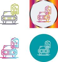 Protection Policy Icon Design vector