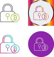 Lock Icon Design vector