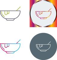 Soup Icon Design vector