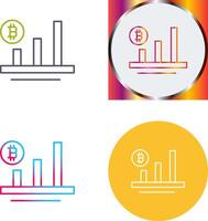 Chart Icon Design vector