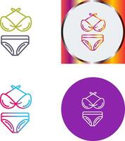 Bikini Icon Design vector