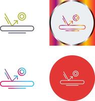 Bounce Icon Design vector