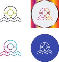 Float Icon Design vector