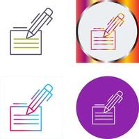 Pen Icon Design vector