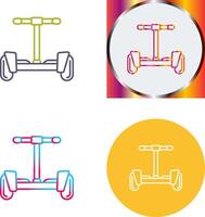 Hoverboard Icon Design vector