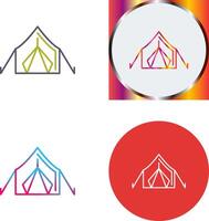 Tent Icon Design vector